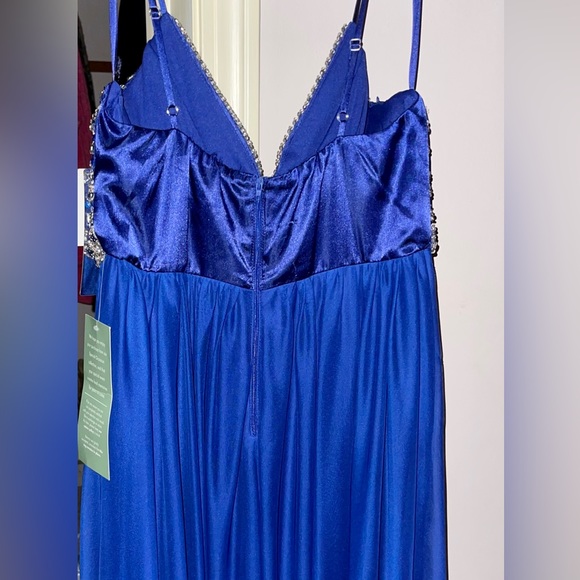 MY MICHELLE Size 13 Formal Gown, Rhinestones Sequin, Pageants - Picture 3 of 3